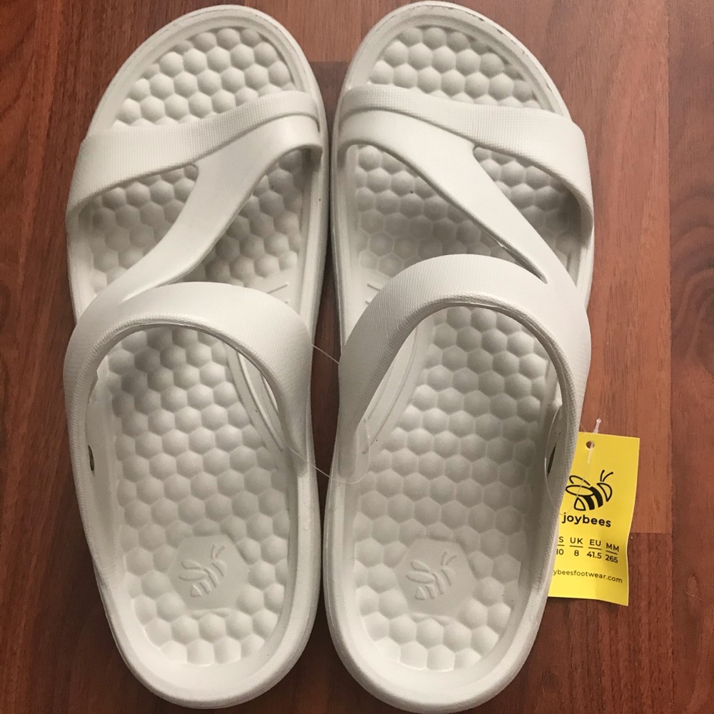 Joybees sandals-size 10-color is linen (off white)